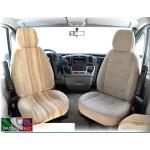 COPRISEDILI FODERE IN TESSUTO MOD. VENUS "A" AVORIO COPPIA