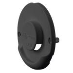 COPERCHIO RICAMBIO PER CAMINO INSTALLAZIONE A PARETE PER STUFA COMBI NERO