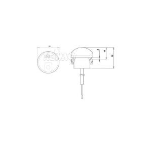 MODULO INGOMBRO POSTERIORE A LED DIAM 30MM
