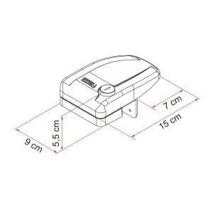 SERRATURA AGGIUNTIVA SAFE DOOR FRAME GREY 08022-01G