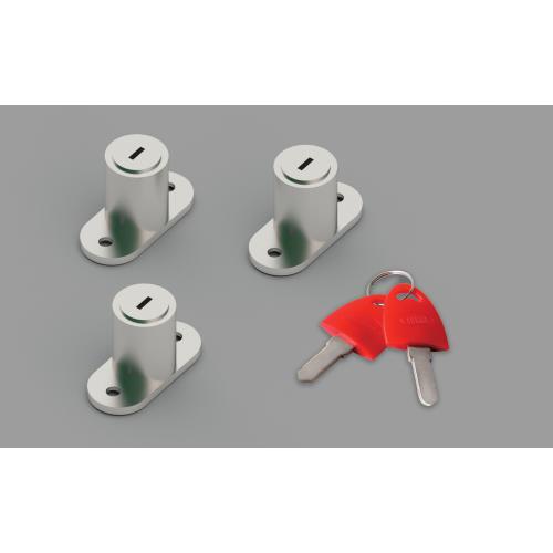 KIT 3 LOCKS SAFE DOOR 98656M157