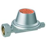 REGOLATORE GAS 50MB ORIZZONTALE USCITA FILETTATA C/VAL. SICUREZZA