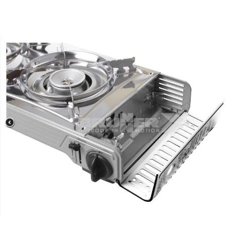 FORNELLO DA CAMPEGGIO A CARTUCCE DEVIL DOUBLE CON GRILL 0708017N