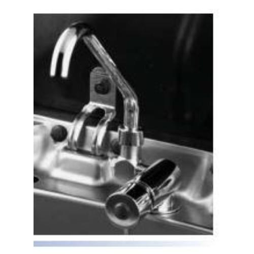 MISCELATORE MONOCOMANDO CANNA ABBATTIBILE 32/38 MM. IN OTTONE