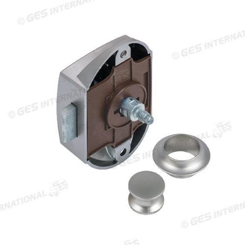 KIT PUSH-LOCK UNILATERALE NICHEL SATINATO