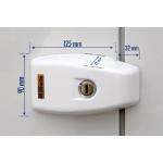 ADDITIONAL LOCK HEOSAFE WITH KEY DUCATO X250 FROM 2006