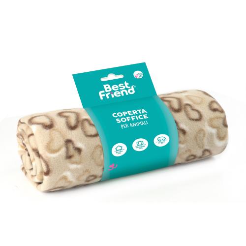 COPERTA PER ANIMALI SOFFICE 100X70CM