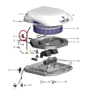 POMPA DELL'ACQUA 12V PER HOLIDAY I E II