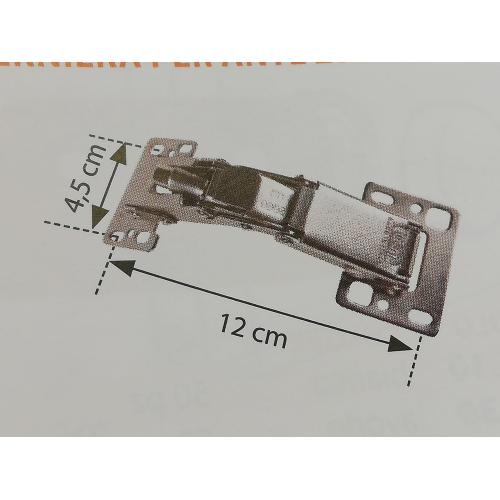 CERNIERA IN ACCIAIO CON MOLLA PER ANTINE 2852