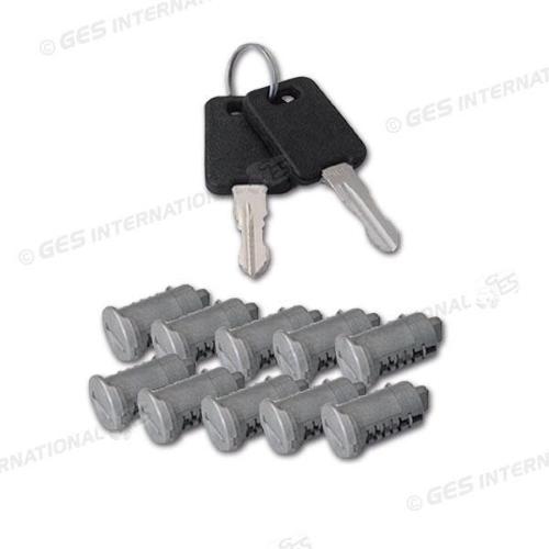 COPPIA CHIAVI CON 10 CILINDRI CHIAVE RETTANGOLARE