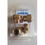 KIT RACCORDI UNIVERSALE PER BOMBOLE EURO 4PZ