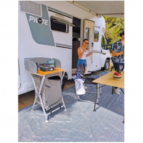 MOBILETTO CUCINA CON SUPPORTO FORNELLO HANOI CHEF