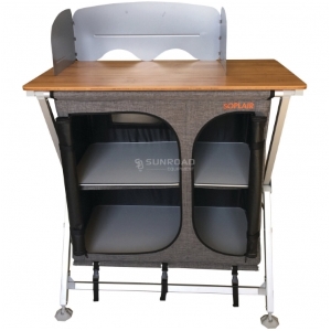 MOBILETTO CUCINA CON SUPPORTO FORNELLO FIDJI