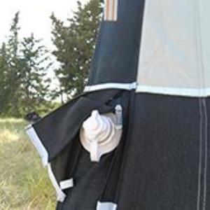 VERANDA GONFIABILE OLEA AIR 330X280CM ALTEZZA 281-295CM