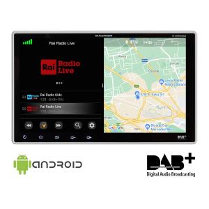 AUTORADIO MULTIMEDIALE CON NAVIGATORE 1DIN M-AN900 + ANTENNA DAB + CABLAGGIO PLUG & PLAY CON COMANDI AL VOLANTE +  ADATTATORE DUCATO X250-X290 DAL 2006 AL 2020