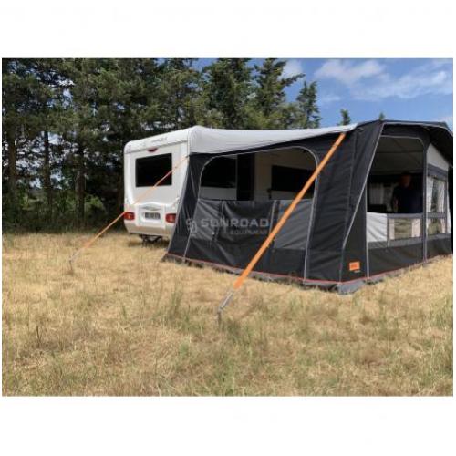 CINGHIA ANTI VENTO PER VERANDE CARAVAN SOPLAIR COLORE ARANCIO