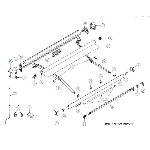 GUSCIO DESTRO PER PW1100 