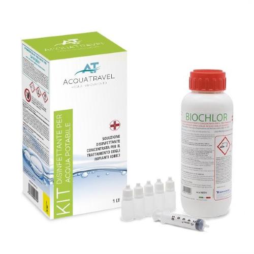DISINFETTANTE PER ACQUA BIOCHLOR ACQUA CHIARA 1LT