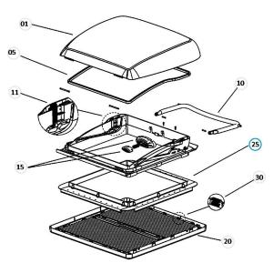 MINI HEKI PLUS/STYLE CONTRO TELAIO PART.25 SPESSORE 25-42 4460000021 