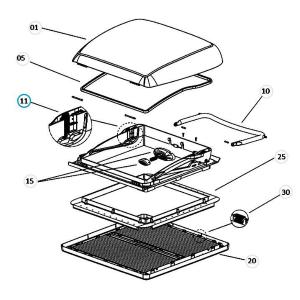 MINI HEKI PLUS/STYLE KIT PROTEZIONI PER BARRA PART.11 4460000036