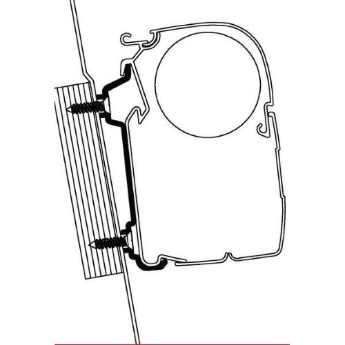 STAFFE PER THULE ADAPTER 4900/4200/5200 FORD TRANSIT H3