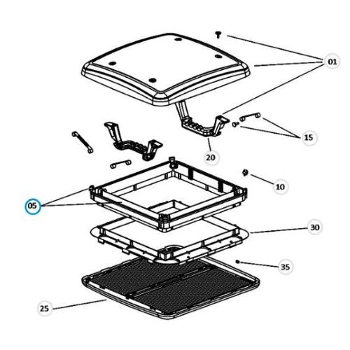 MINI HEKI S CORNICE ESTERNA PART.5 4460000045