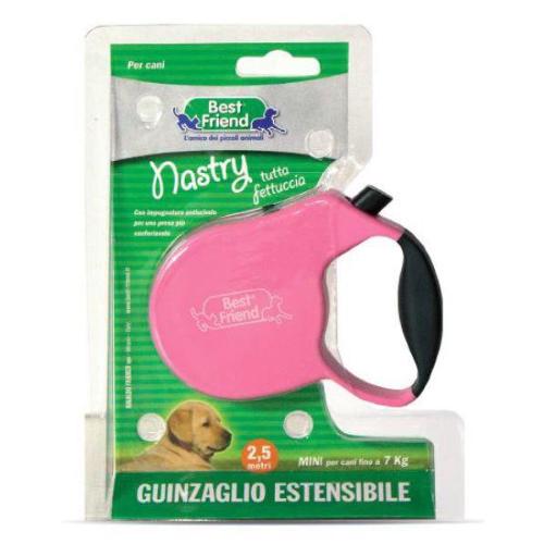 GUINZAGLIO ESTENSIBILE MINI 2,5MT FINO A 7KG
