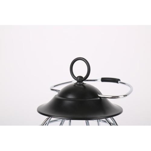 LANTERNA A BATTERIA BAMBOO E ACCIAIO HOLIDAY