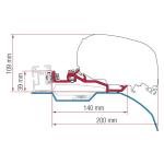 STAFFE PER F80 ADAPTER FIAT DUCATO - CITROEN JUMPER - PEUGEOT BOXER SMART CLAMP SYSTEM 98655Z097