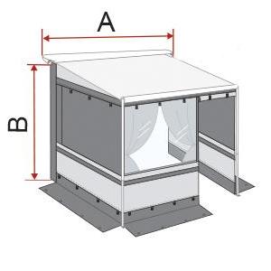 PRIVACY ROOM LIGHT 260 F45 VAN 08765-01-