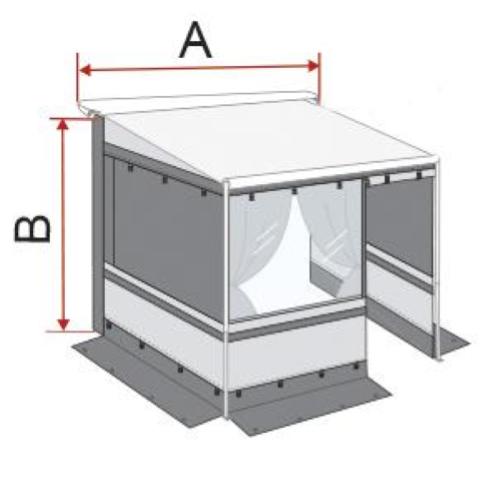 PRIVACY ROOM LIGHT 260 F45 VAN 08765-01-
