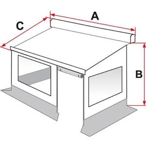 PRIVACY ROOM LIGHT 260 F45 VAN 08765-01-