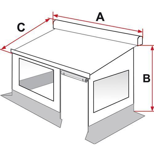 PRIVACY ROOM LIGHT 260 F45 VAN 08765-01-