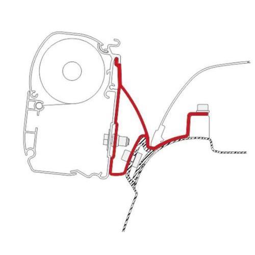 TENDALINO F45S 260 ROYAL GREY TITANIUM UK VW T5/T6 MULTIVAN TRASPORTER 06291D01R