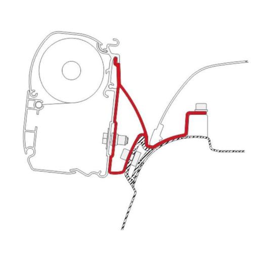 TENDALINO F45S 260 ROYAL GREY TITANIUM VW T5/T6 CALIFORNIA 06290E01R