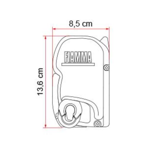 TENDALINO F45S ZIP 350 ROYAL BLUE SENZA PRIVACY 06463B01Q