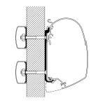 STAFFE PER THULE ADAPTER 4900/4200/5200 UNIVERSALE 300CM