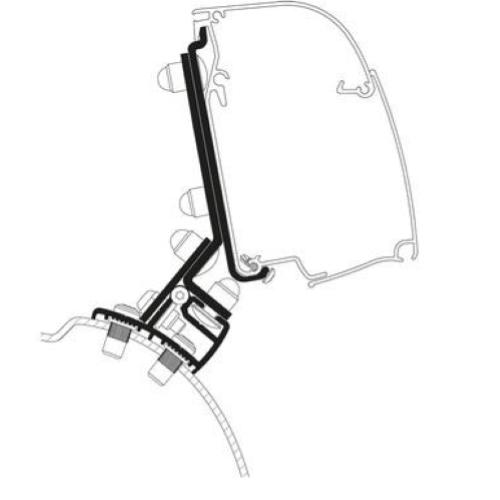 STAFFE PER THULE ADAPTER 4900/4200/5200 MINI VAN PSA G2