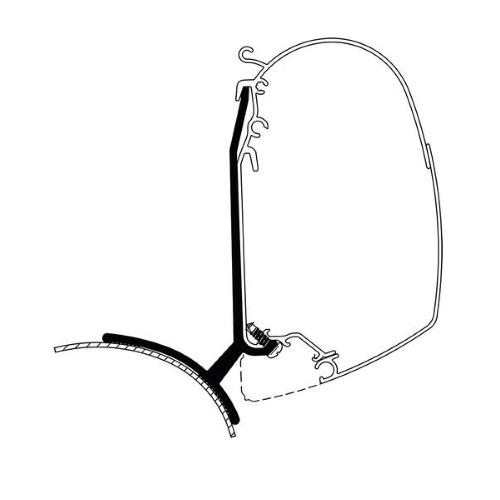 STAFFE PER THULE ADAPTER 4900/4200/5200 TRAFIC VIVARO PRIMA DEL 2019