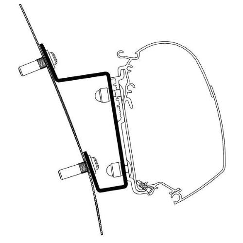 STAFFE PER THULE ADAPTER 4900/4200/5200 FORD TRANSIT H3 DAL 2014