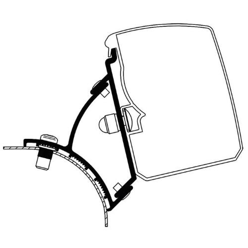 STAFFE PER THULE ADAPTER 3200 VW T5/T6 FIXED