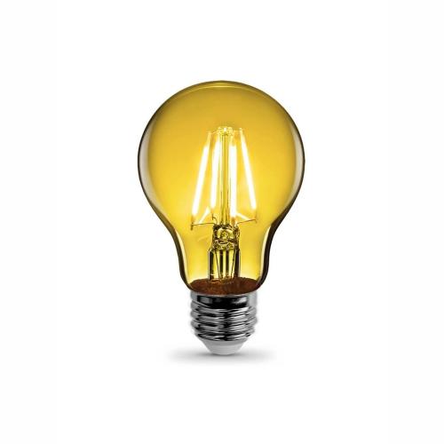 LAMPADA E27 LED CLASSICA 4W GIALLO 230V