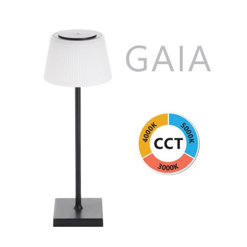 LAMPADA LED DA TAVOLO DIMMERABILE NERA