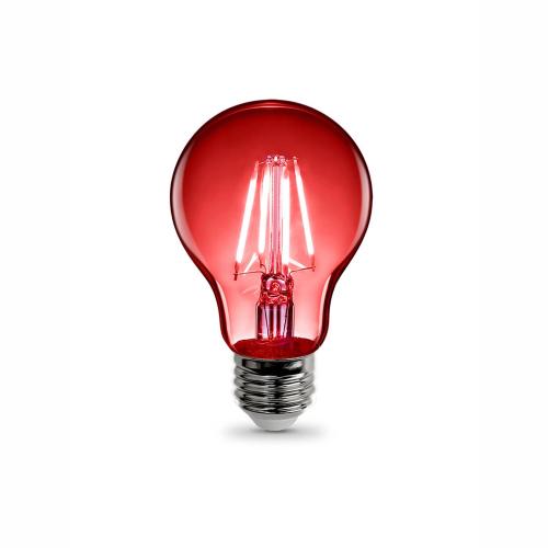 LAMPADA E27 LED CLASSICA 4W ROSSO 230V