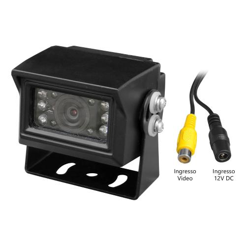 RETROCAMERA UNIVERSALE IR NERA