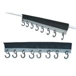 SET APPENDI ABITI PER BRACCIO TENDA/VERANDA CON 8 GANCI 