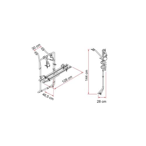 PORTABICI CARRY-BIKE VW T5D/ T6D 02096-79-