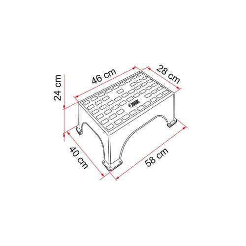 GRADINO PLASTICO STEP MAGNUM 04630-01-