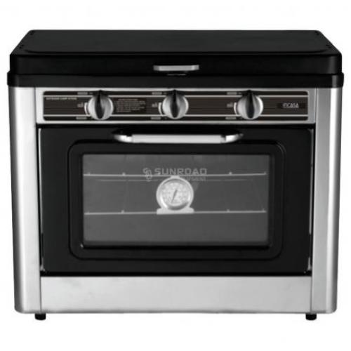 FORNELLO 2 FUOCHI + FORNO/GRILL BUTANO/PROPANO