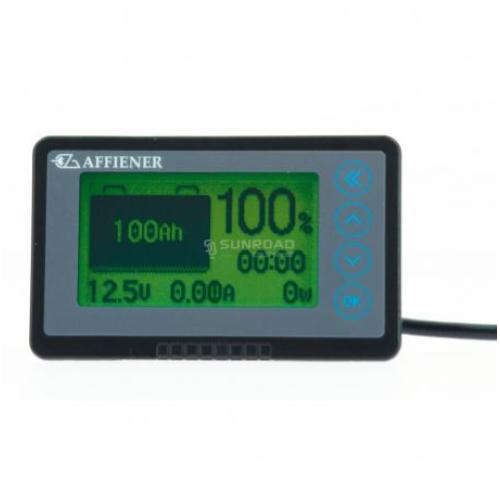 SHUNT 500A CON DISPLAY UNIVERSALE PER MONITORAGGIO BATTERIE